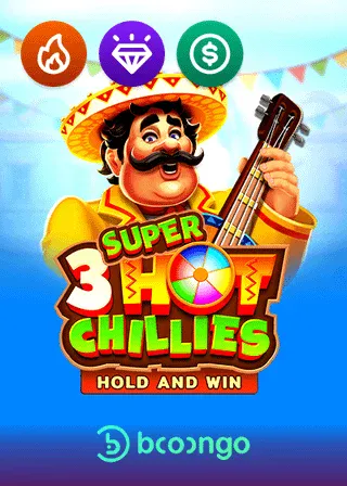 3 Super Hot Chillies by 3Oaks pokie